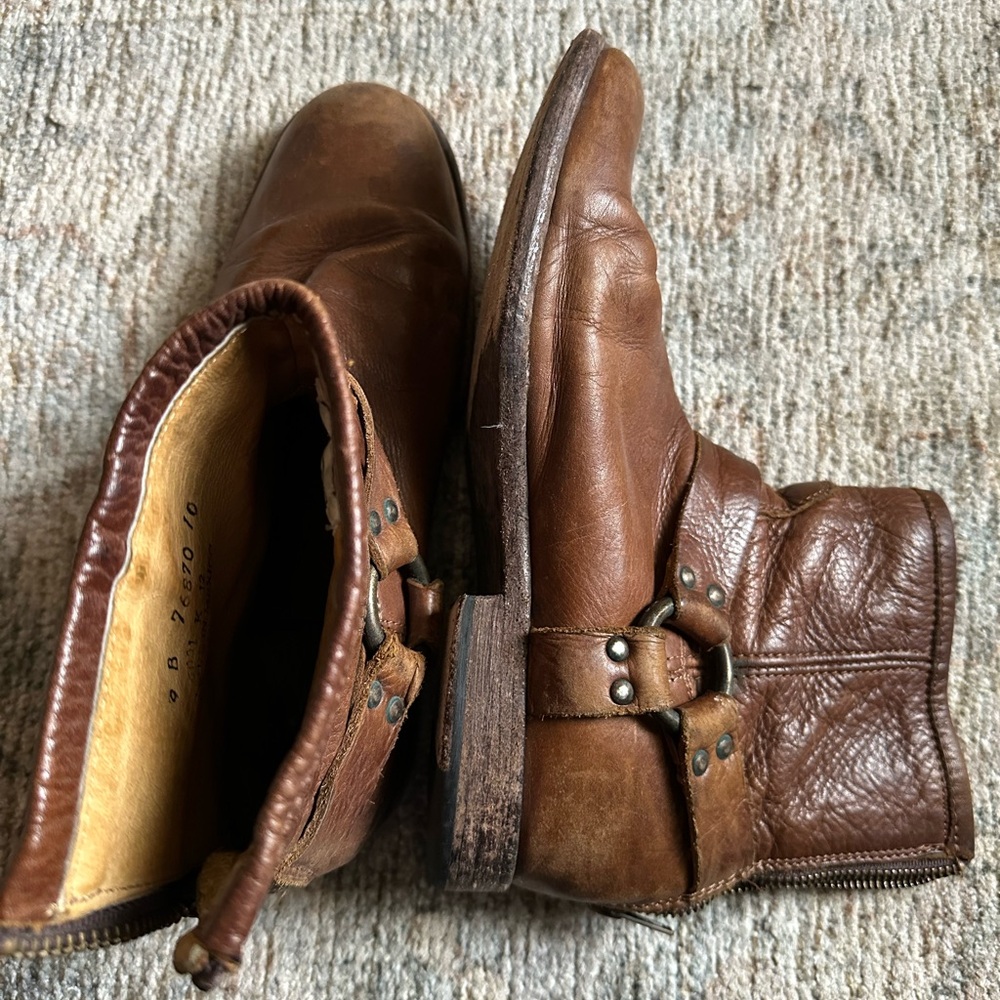 Frye Brown Leather Boots